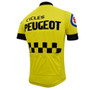 Peugeot Esso Retro Cycling Jersey Short Sleeve