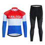 TI Raleigh France Retro Cycling Jersey Long Set (with Fleece Option)