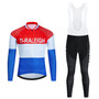 TI Raleigh France Retro Cycling Jersey Long Set (with Fleece Option)