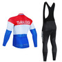 TI Raleigh France Retro Cycling Jersey Long Set (with Fleece Option)
