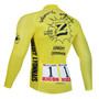 Vetements Enfants Yellow Team Z Retro Cycling Jersey (with Fleece Option)
