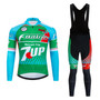 Fanini 7-Up Retro Cycling Jersey Long Set (with Fleece Option)