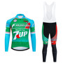 Fanini 7-Up Retro Cycling Jersey Long Set (with Fleece Option)