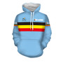 Belgium Cycling Team Retro Cycling Hoodie