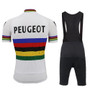 Peugeot BP Michelin Retro Cycling Jersey Set