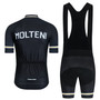 Molteni Black Retro Cycling Jersey Set