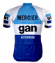 Gan Mercier Hutchinson Blue Retro Cycling Jersey