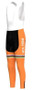 Molteni Orange Retro Cycling Leggings