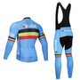 Belgium Cycling Team Retro Cycling Jersey Long Set (with Fleece Option)