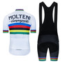 Molteni White Retro Cycling Jersey Set