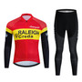 TI Raleigh Creda Retro Cycling Jersey Long Set (with Fleece Option)