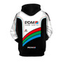 Équipe Cycliste PDM (Chrome Cassettes) Retro Cycling Hoodie