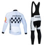 Classic 1960s Peugeot Retro Cycling Jersey Long Set (with Fleece Option)