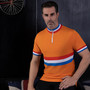 Dutch Classic Merino Wool Retro Cycling Jersey