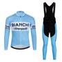 Bianchi Campagnolo Retro Cycling Jersey Long Set (with Fleece Option)