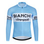 Bianchi Campagnolo Retro Cycling Jersey Long Set (with Fleece Option)