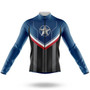 Captain America Long Sleeved Cycling Jersey (with Fleece Option)