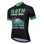 Black Green Sloth Cycling Team Set