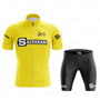 Salvarani 1972 Yellow Retro Cycling Jersey Set