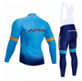 Astana Pro Team Cycling Jersey Long Set (With Fleece Option)