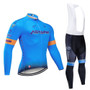 Astana Pro Team Cycling Jersey Long Set (With Fleece Option)