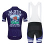 Strong Purple Sloth Cycling Team Set