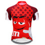 M&Ms Red Cycling Jersey