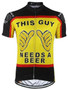 This Guy Needs a Beer Cycling Jersey