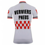 Verviers Pneus Retro Cycling Jersey (with Fleece Option)