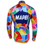 Mapei Retro Cycling Jersey Long Set (with Fleece Option)