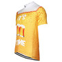 It's Beer Time Retro Cycling Jersey