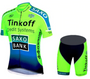 Tinkoff Saxo Bank Green Bib Set