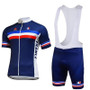 French Team Cycling Jersey Set