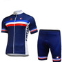 French Team Cycling Jersey Set