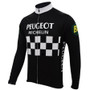 SALE-Peugeot BP Michelin Retro Cycling Jersey (with Fleece Option)