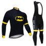 SALE-Batman Cycling Jersey Long Set (With Fleece Option)