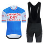 Canada Dry Gazelle Retro Cycling Jersey Set