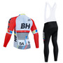 Burgos BH Retro Cycling Jersey Long Set (with Fleece Option)