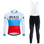 Miko de Gribaldy Retro Cycling Jersey Long Set (with Fleece Option)