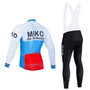 Miko de Gribaldy Retro Cycling Jersey Long Set (with Fleece Option)