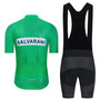 Salvarani Green Retro Cycling Jersey Set