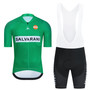 Salvarani Green Retro Cycling Jersey Set