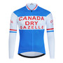 Canada Dry Gazelle Retro Cycling Jersey Long Set (with Fleece Option