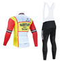 Kwantum Hallen Decosol Retro Cycling Jersey Long Set (with Fleece Option)