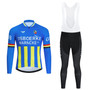 IJsboerke-Warncke Retro Cycling Jersey Long Set (with Fleece Option)
