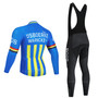 IJsboerke-Warncke Retro Cycling Jersey Long Set (with Fleece Option)