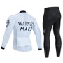 Watney Maes Retro Cycling Jersey Long Set (with Fleece Option)