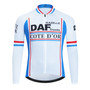 DAF Trucks Cote d'Or Retro Cycling Jersey Long Set (with Fleece Option)