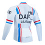 DAF Trucks Lejeune Retro Cycling Jersey Long Set (with Fleece Option)