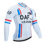 DAF Trucks Lejeune Retro Cycling Jersey Long Set (with Fleece Option)